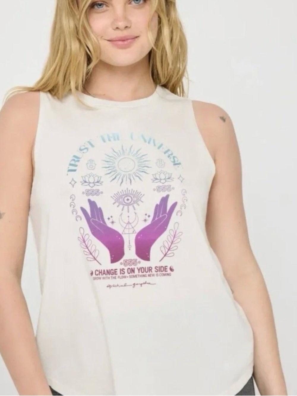 Spiritual Gangster Spirit of 555 Jade Eye Lotus Tank
